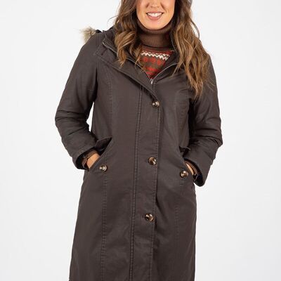 Brown Waxed Coat