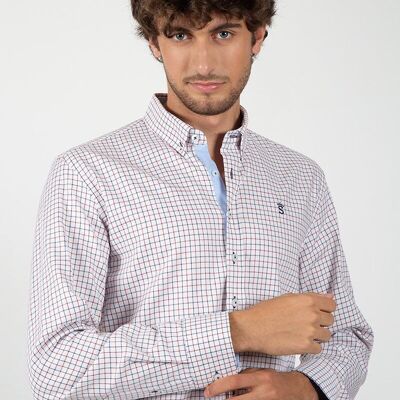CAMICIA A QUADRI ROSSA