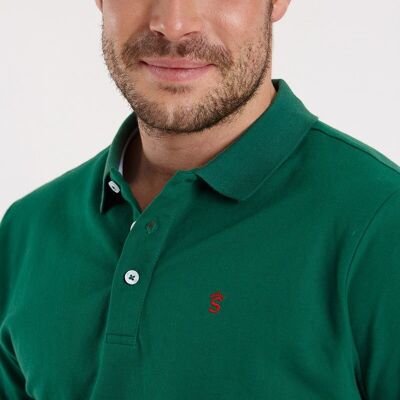 Polo vert bouteille