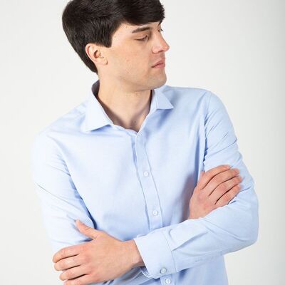 Light blue shirt
