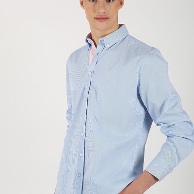 Chemise bleu clair