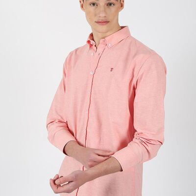 Salmon Oxford Shirt
