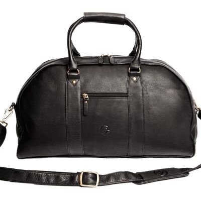 Duffle Bag Noir BALSA LEATHER BALSA LEATHER