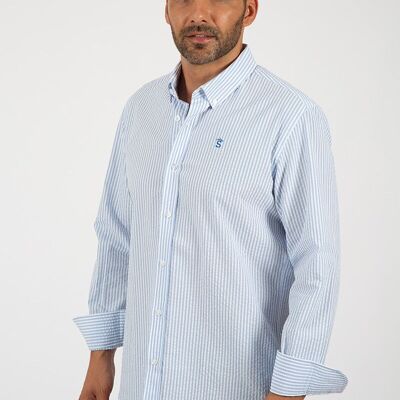 Camisa Celeste