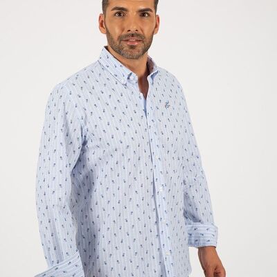 Camisa Azul