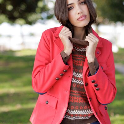 Blazer rouge