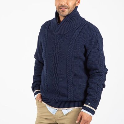 Maglione blu scuro