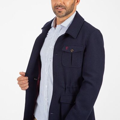 Chaquetón Austriaco Marino