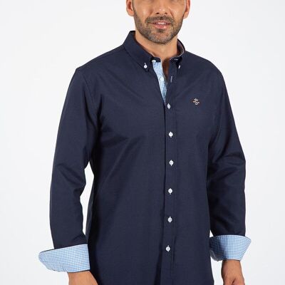 Camisa oxford Marino