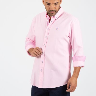 Camicia Oxford rosa
