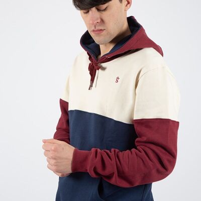 Sweat-shirt bleu marine