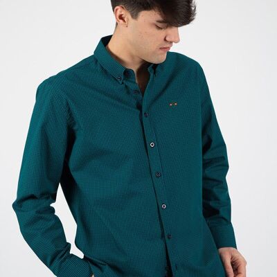 Chemise verte
