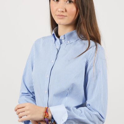 chemise bleue