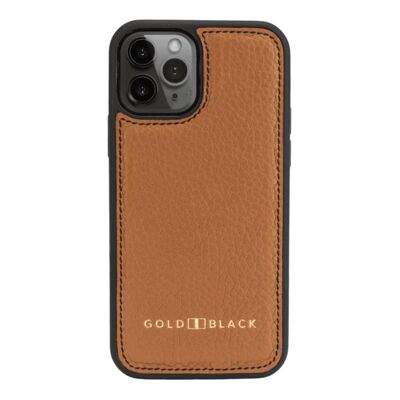 iPhone 12/12 Pro leather sleeve nappa brown