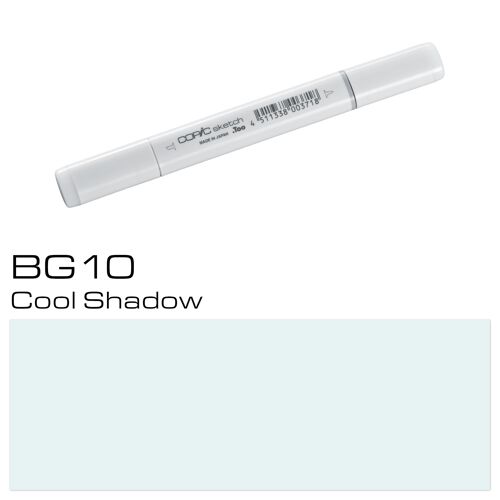 COPIC Sketch Coloured Marker Pen - (BG-10) Cool Shadow, For Art & Crafts, Colouring, Graphics, Highlighter, Design, Anime, Professional & Beginners, Art Supplies & Colouring Books