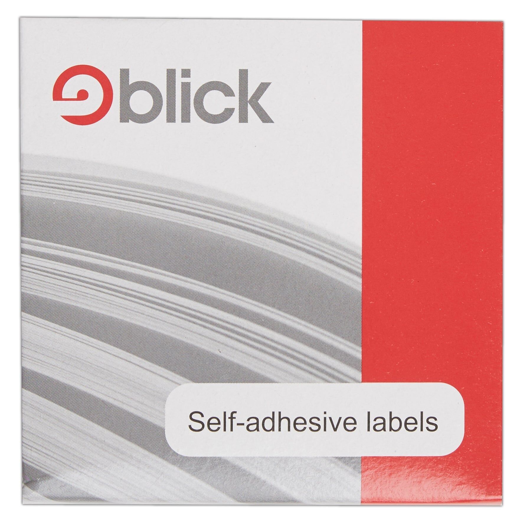 Blick Labels, White, Self Adhesive Stickers Dispenser Pack, Rectangular, 12mm x 38mm, 2000 Labels, For Home, Office, Family, School, Holiday Calendar Organising, Planner, Rewards Chart, Colour Coding