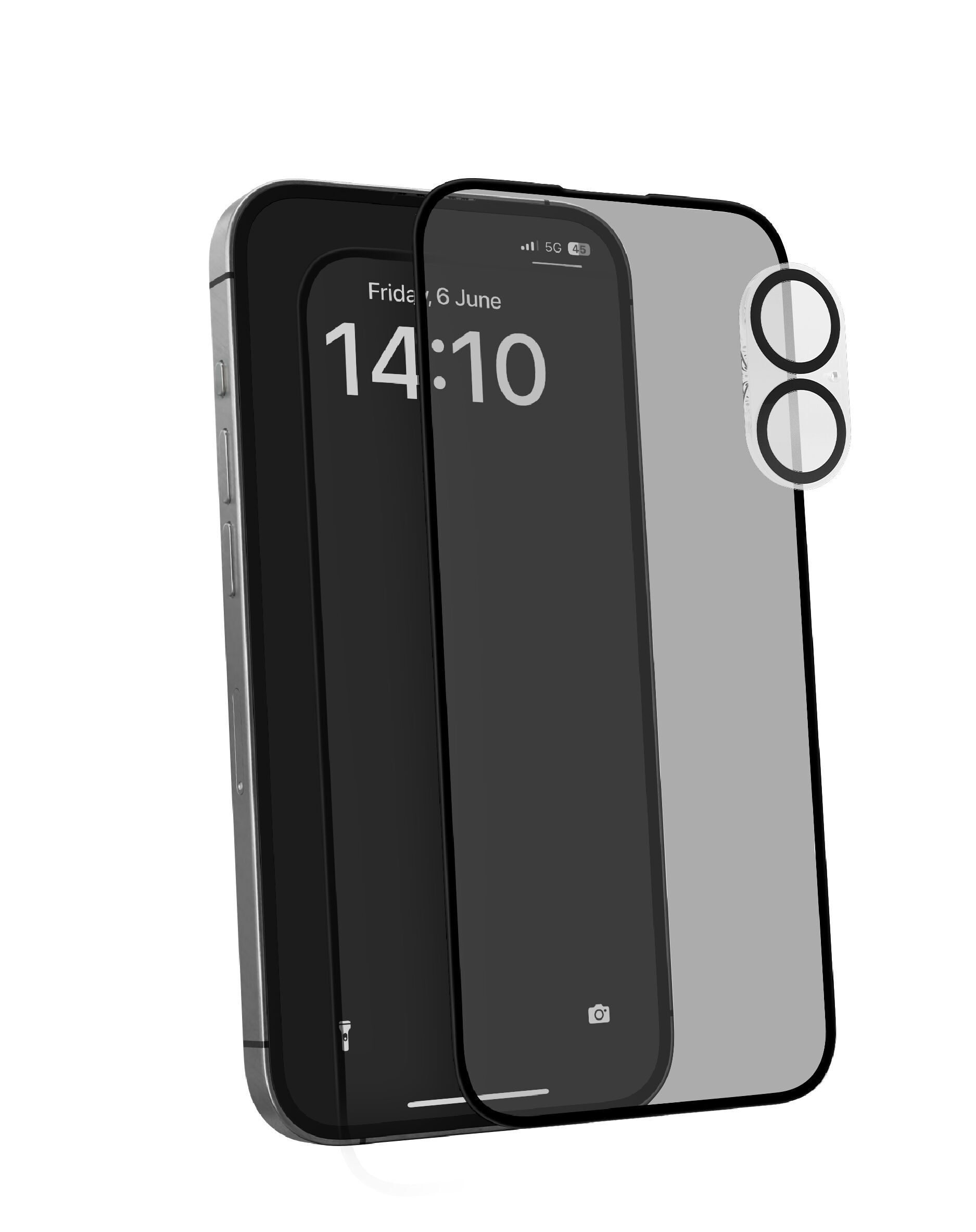 Vollständiges Abdeckungsset 3D iPhone 16PL