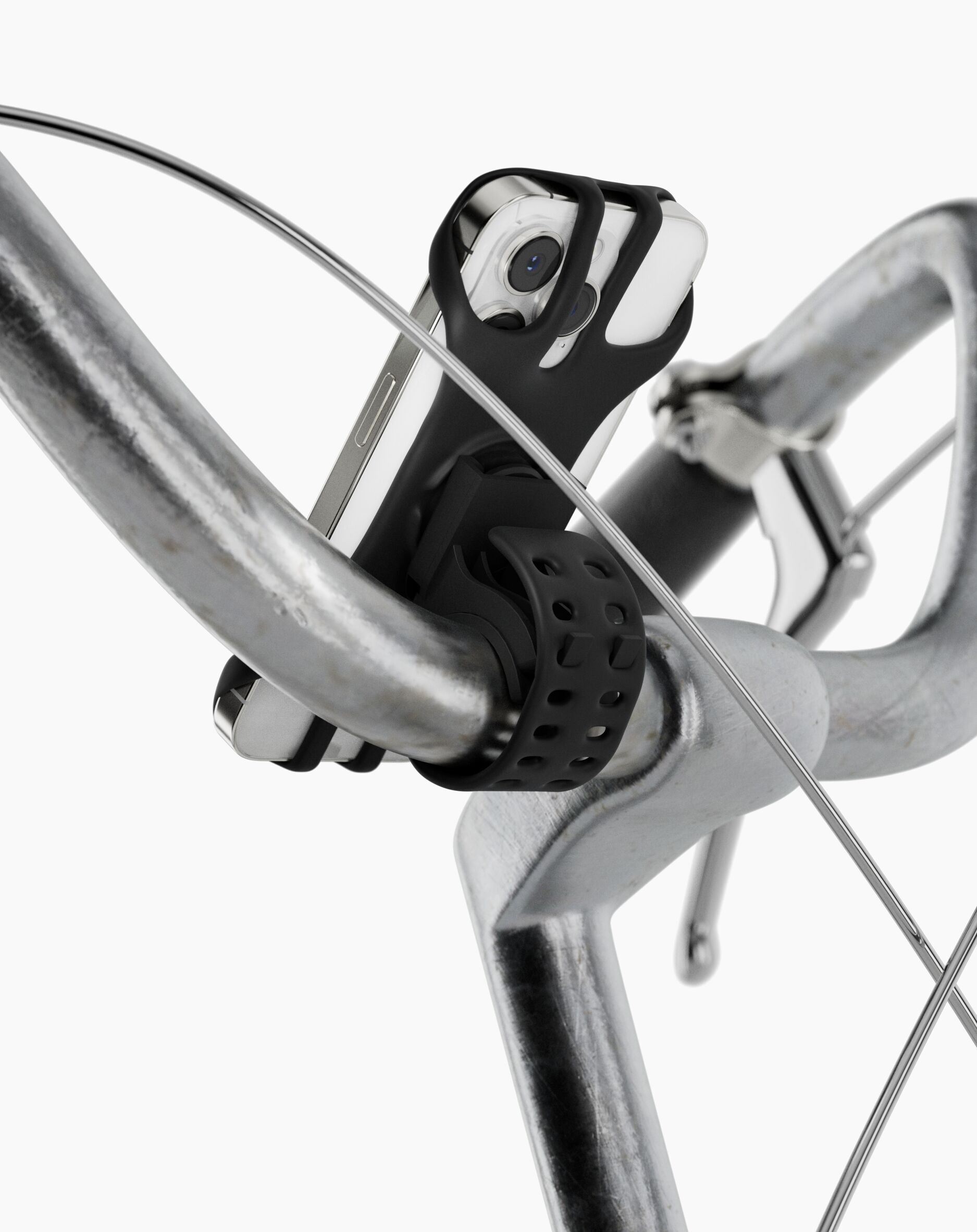 Supporto per bici nero