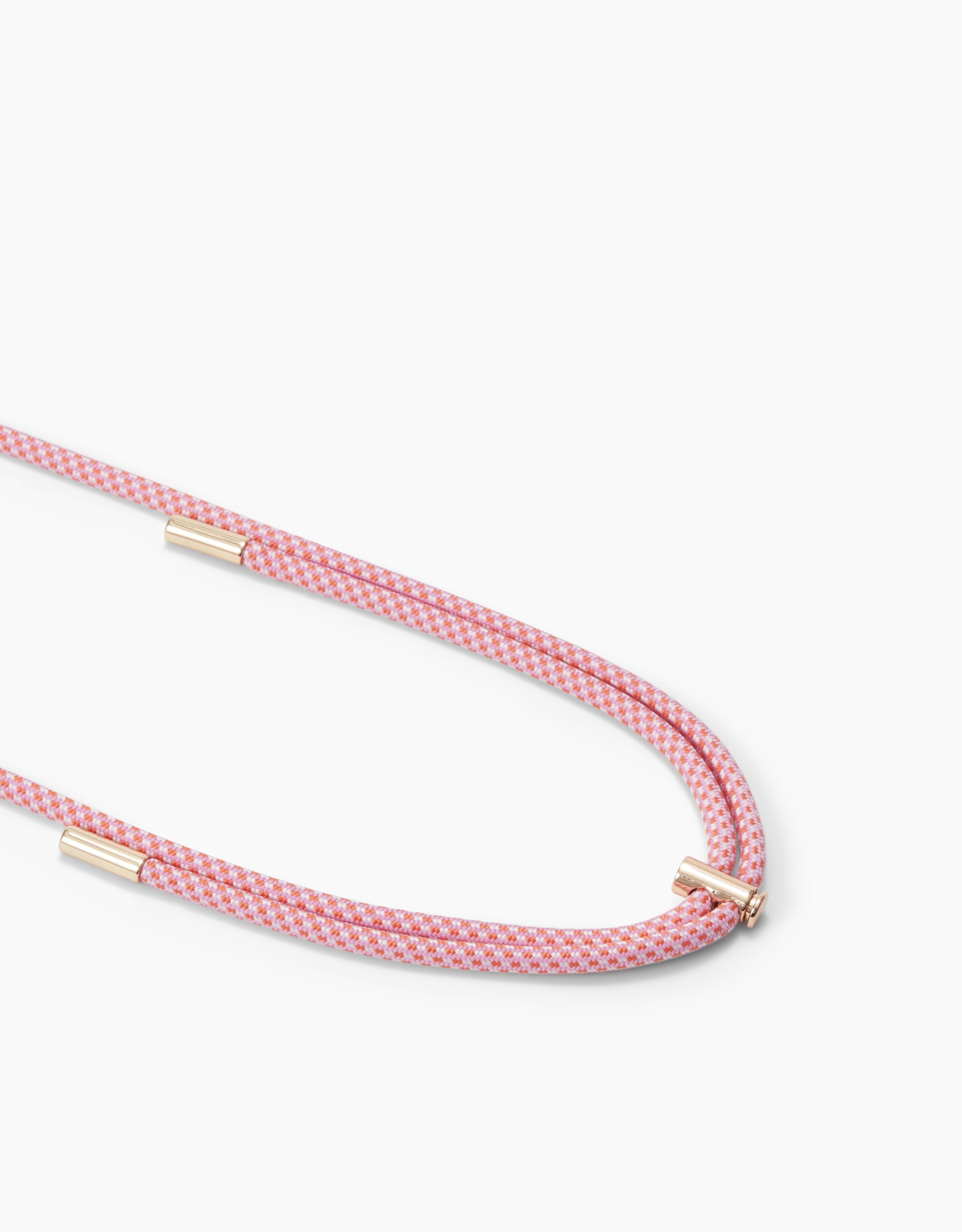 Cordoncino per cellulare multi rosa