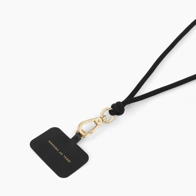 Cordoncino per telefono nero