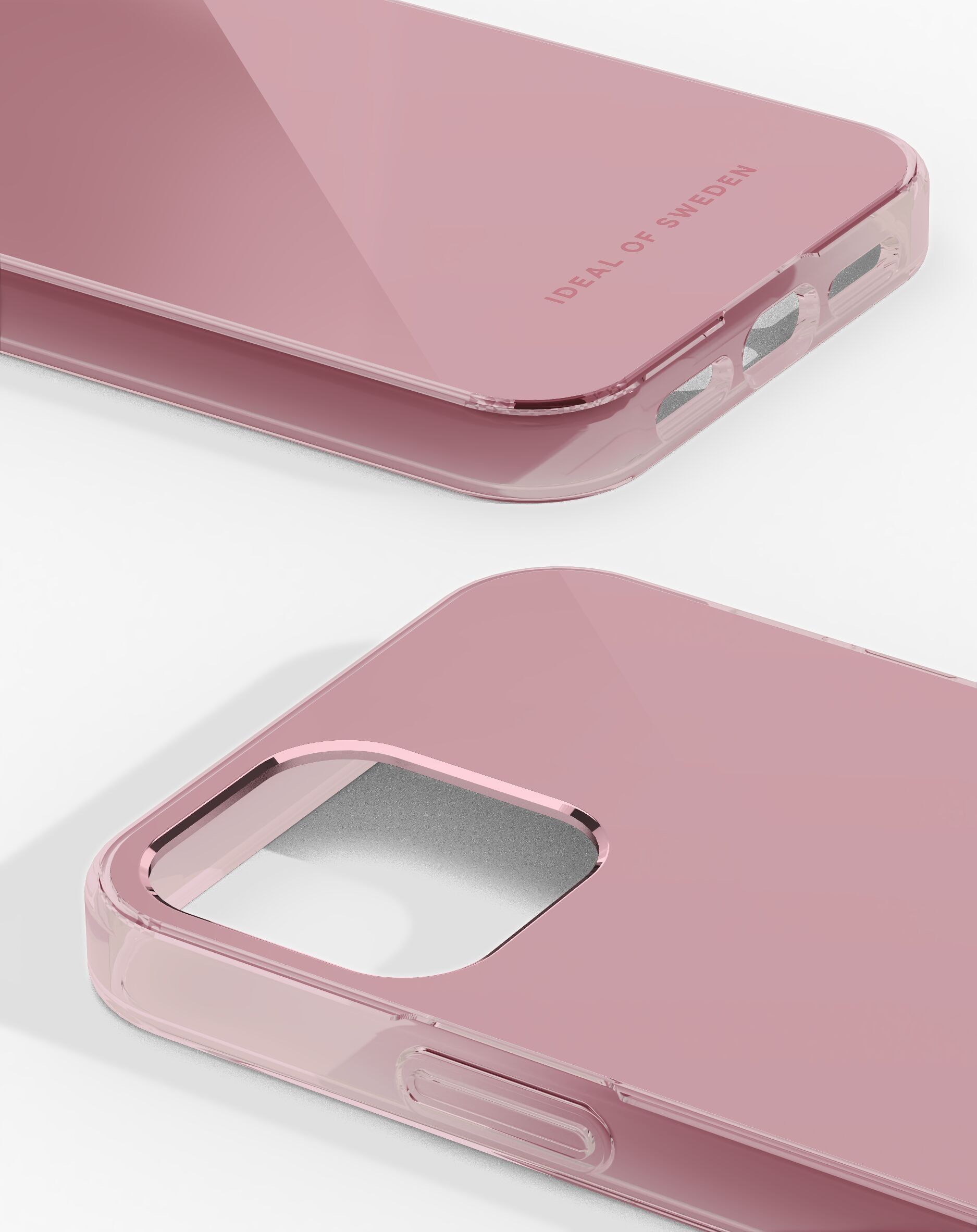Coque Miroir iPhone 12/12P Miroir Rose Rose