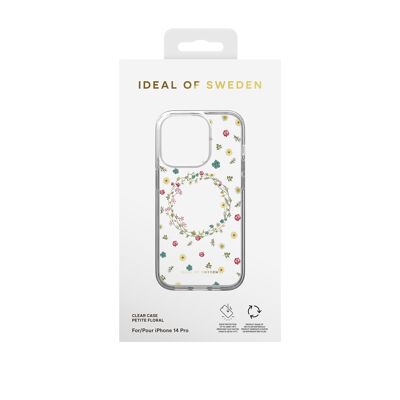 Custodia trasparente per iPhone 14PR Petite Floreale