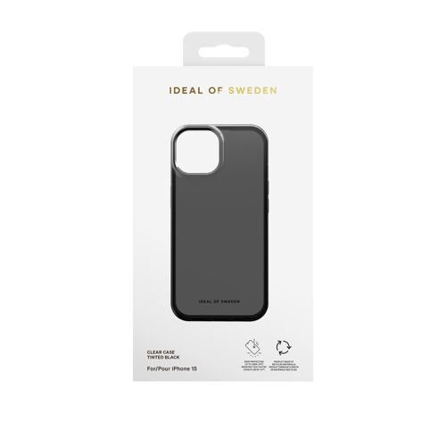 Clear Case iPhone 13/14/15 Tinted Black