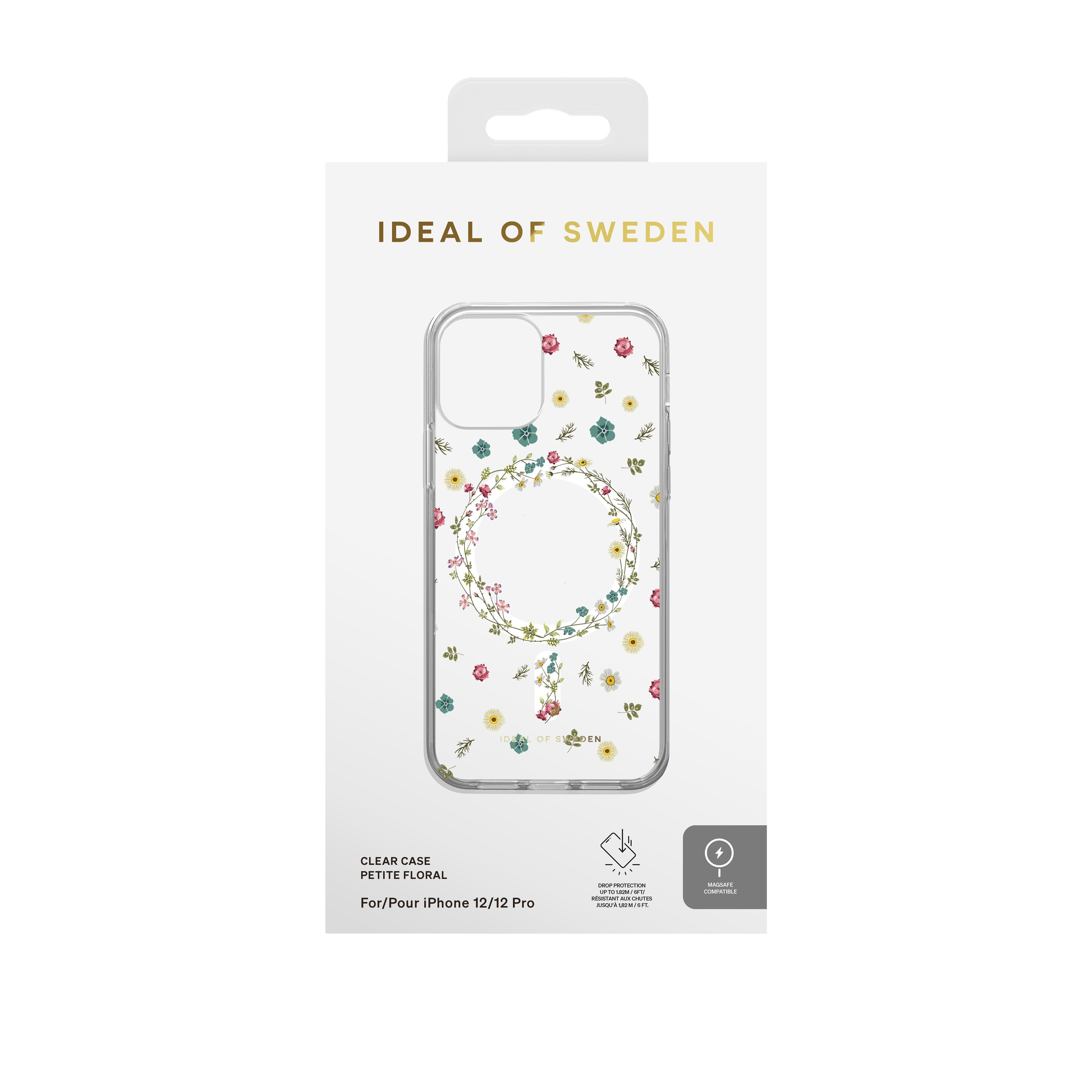Clear Case MagSafe iPhone 12/12P Petite Floral
