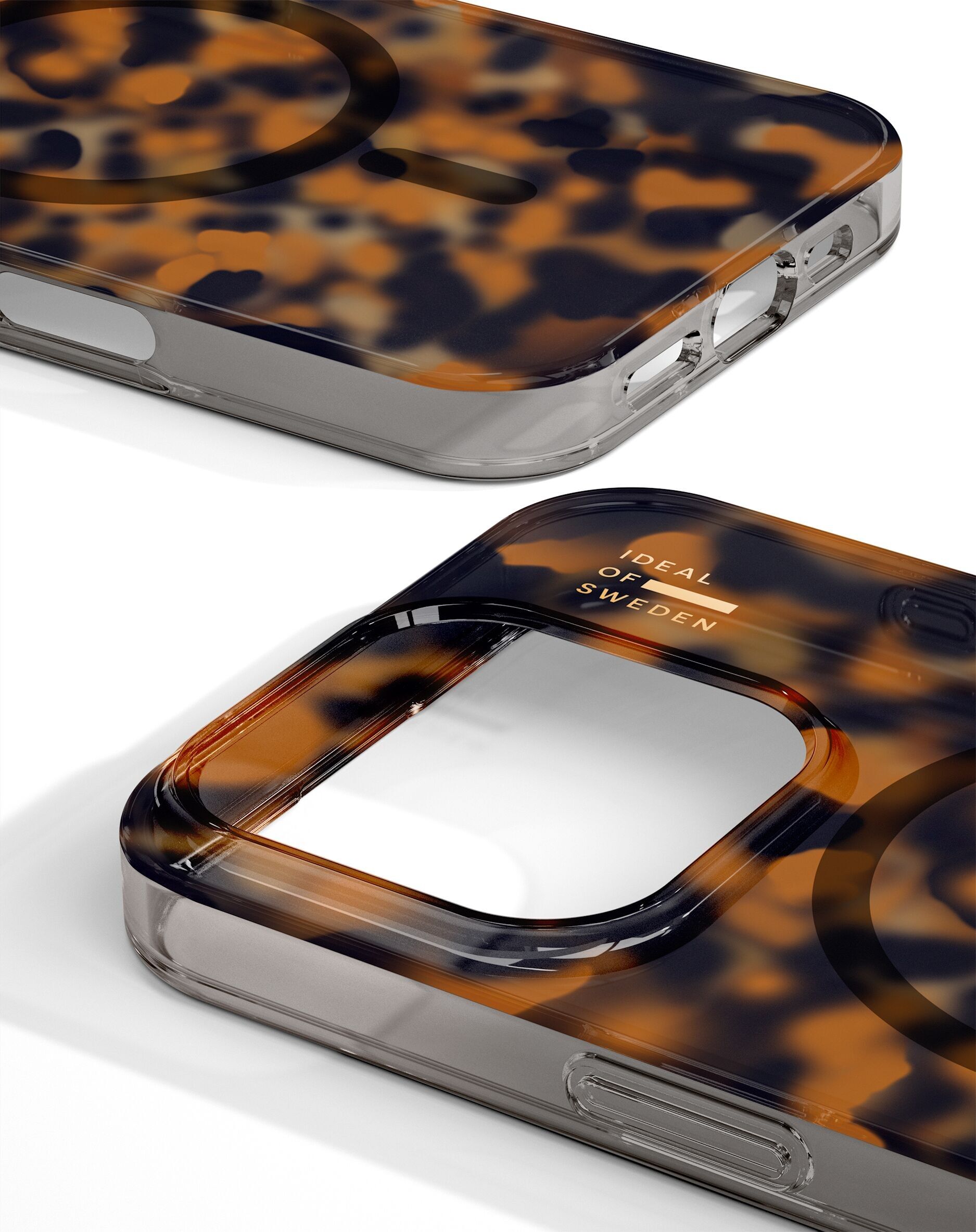 Custodia trasparente MagSafe per iPhone 16PR rosa chiaro