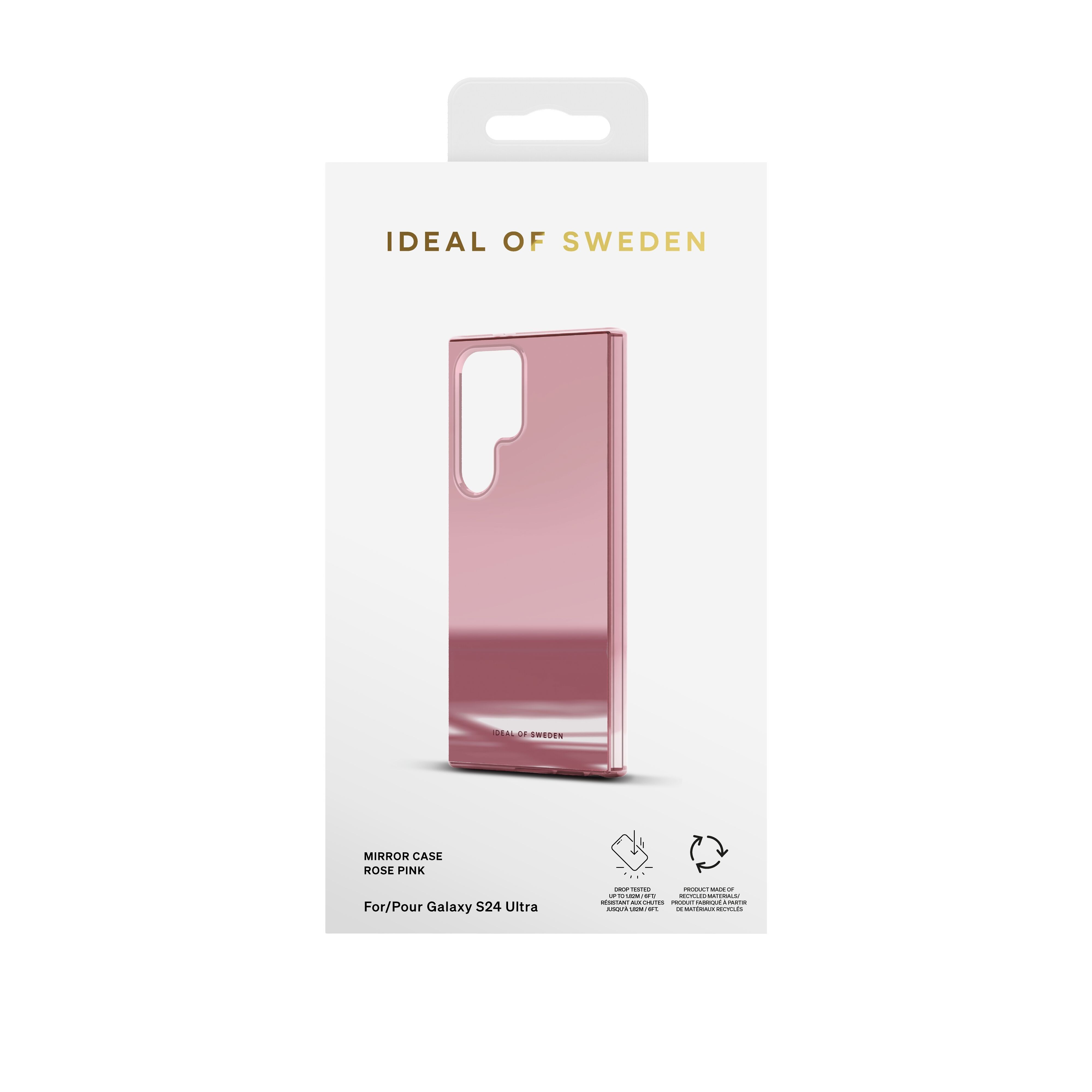Spiegelhülle Galaxy S24U Mirror Rose Pink