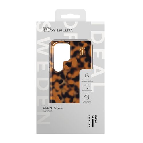 Clear Case Galaxy S25U Tortoise