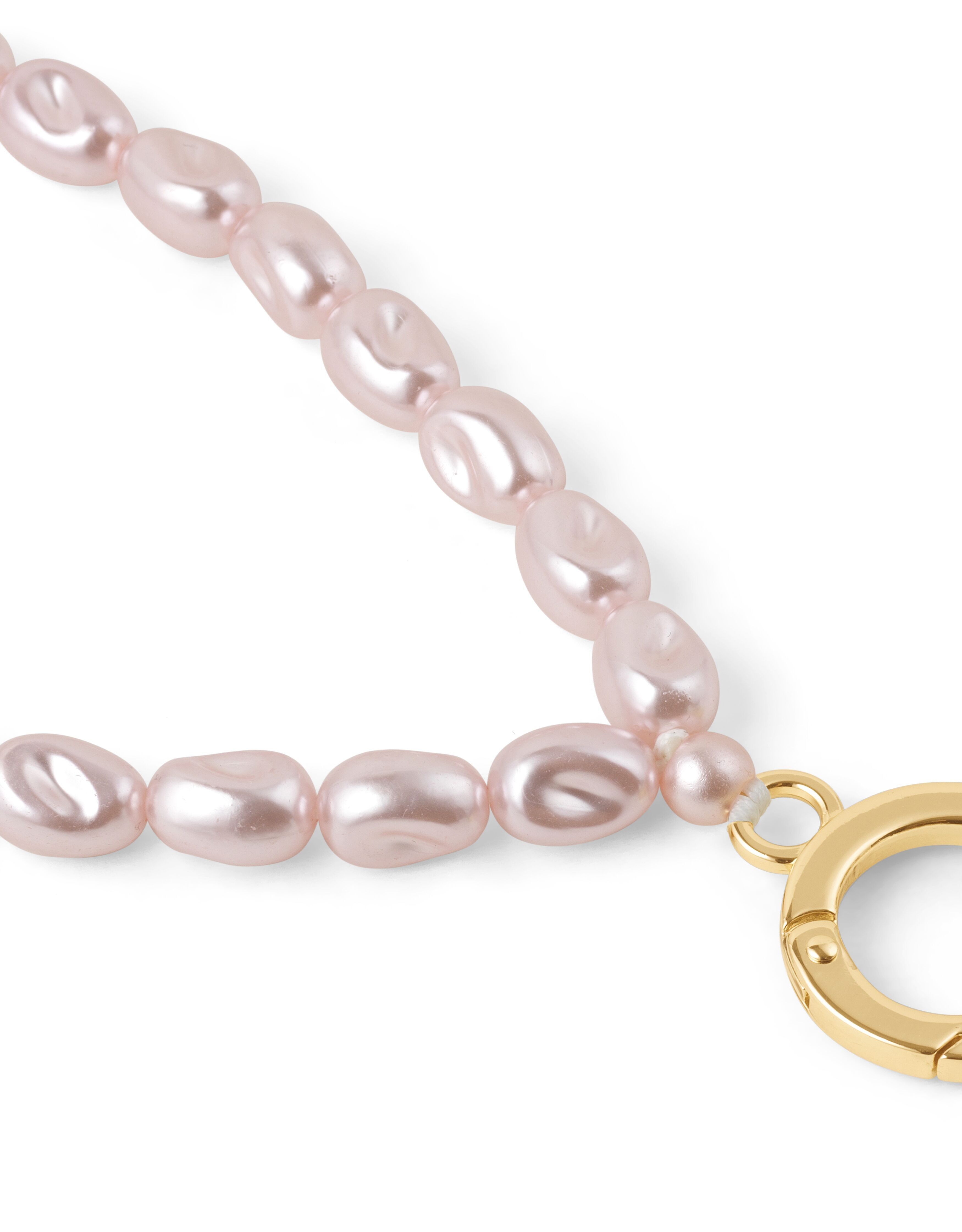 Phone Wristlet Strap Pink Pearl