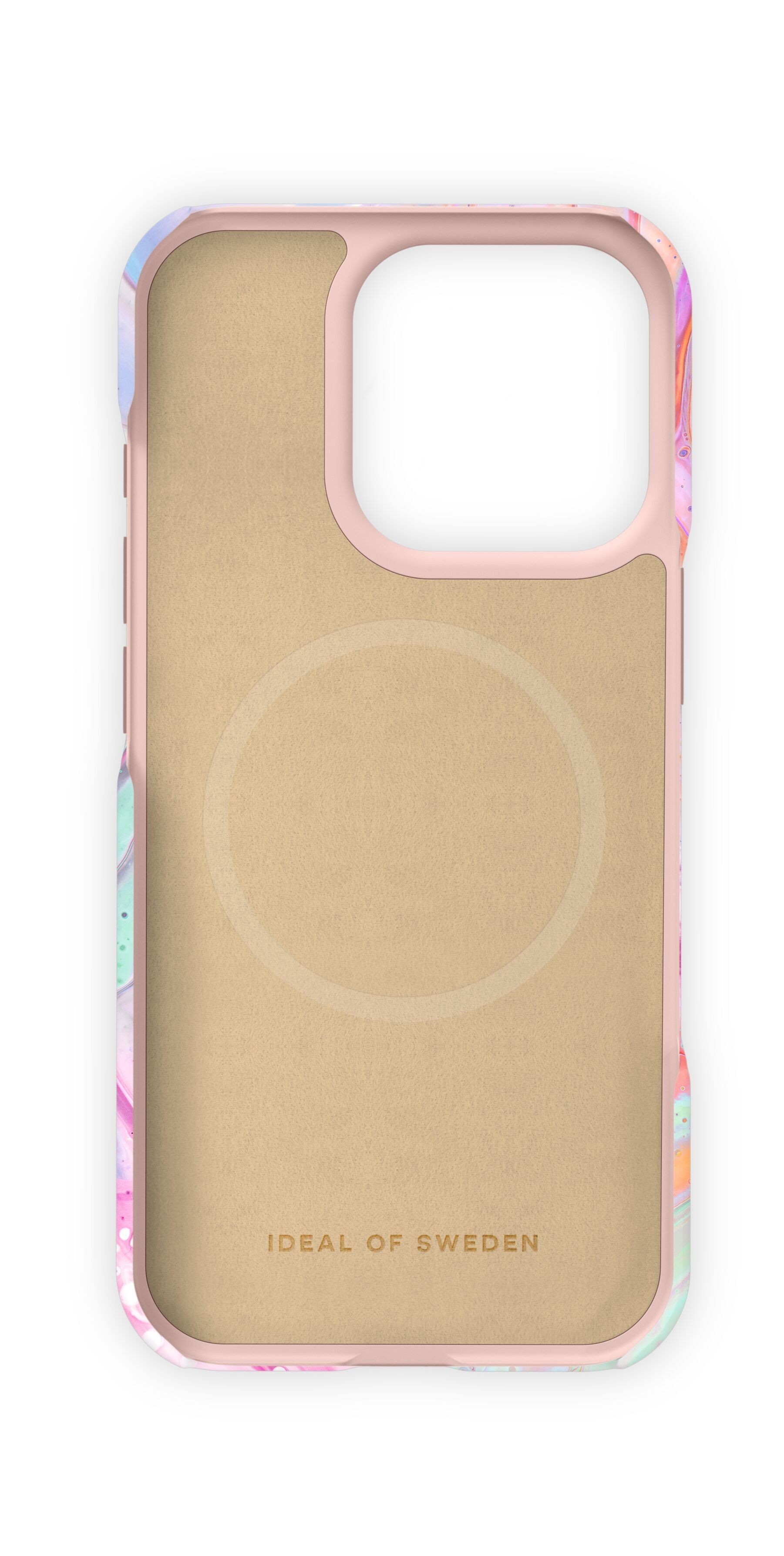 Custodia stampata MagSafe iPhone 16PR Carrara Oro