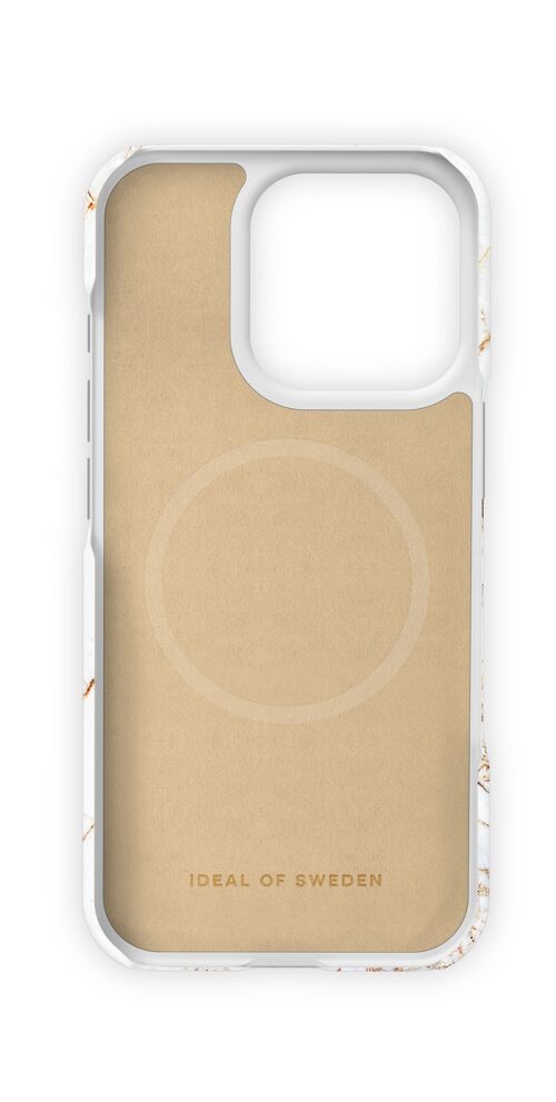 Printed Case MagSafe iPhone 16PM Rose Pearl Marble