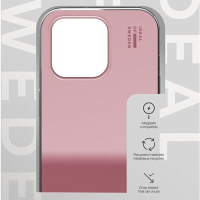 Funda Espejo MagSafe iPhone 16PR Espejo Rosa Rosa