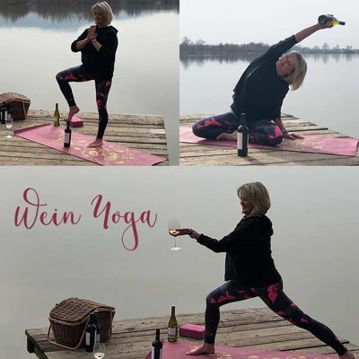 Wein Yoga - Yoga als Geschenkkarte