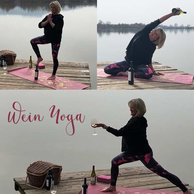 Wine Yoga - Yoga as a gift card