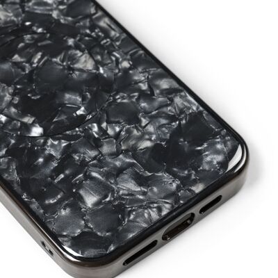 Funda Pearlised MagSafe iPhone 14PM Negra