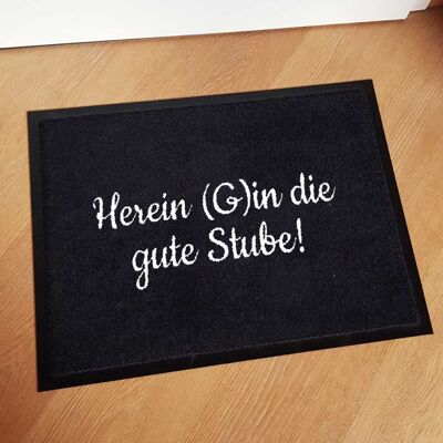 Come in gin the parlor doormat