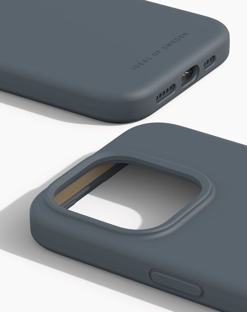Silicone Case MagSafe iPhone 15PR Midnight Blue