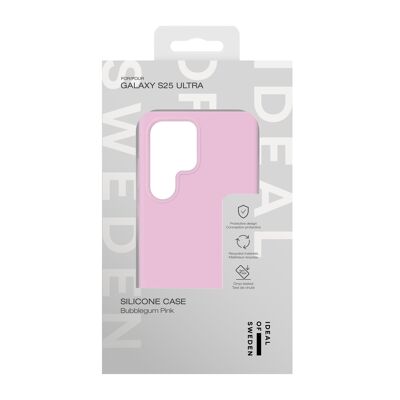 Funda Silicona Galaxy S25U Rosa Chicle