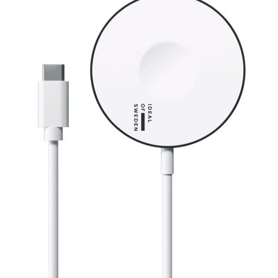 Caricatore MagSafe per biscotti bianco