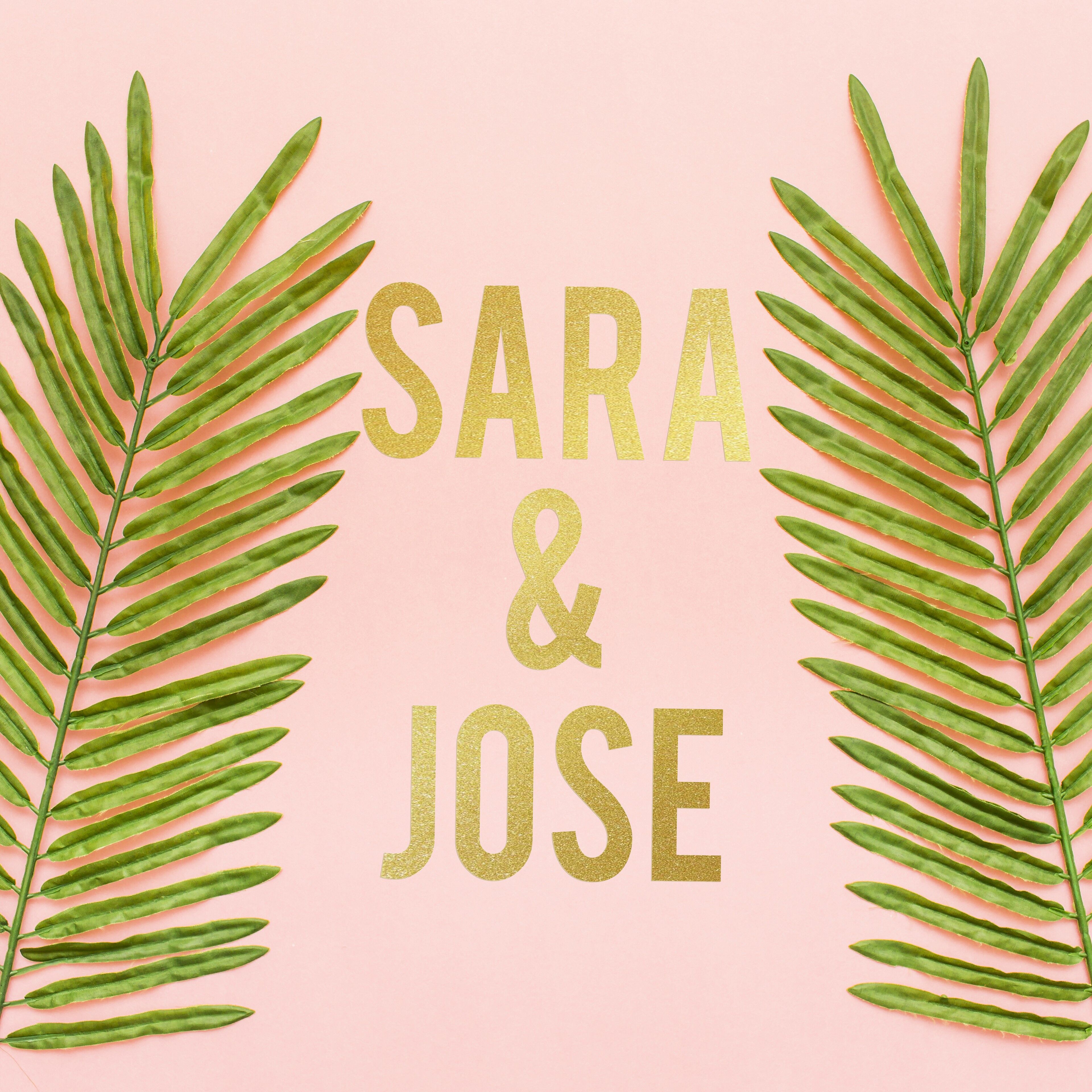 Guirnalda Personalizada nombres San Valentín