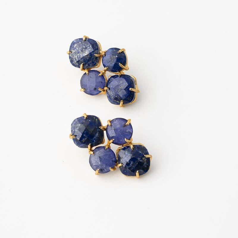 Orecchini Ed. Belimir. Lapislazzuli blu in edizione limitata