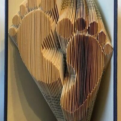 Pieds de bébé : : Empreintes de pieds : : Pas de pieds