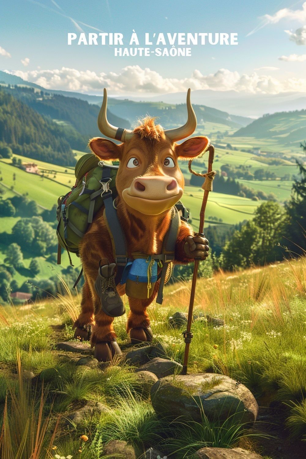 Manifesto dell'Alta Saona: partire per un'avventura