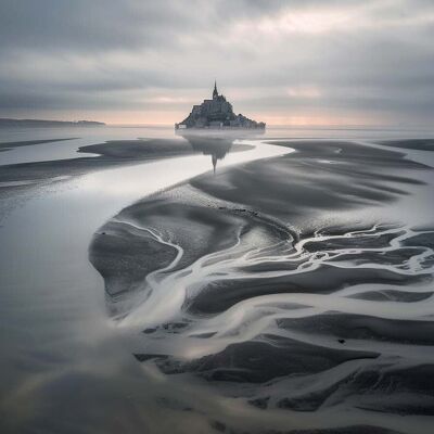 Poster Mont Saint Michel - La baia più bella