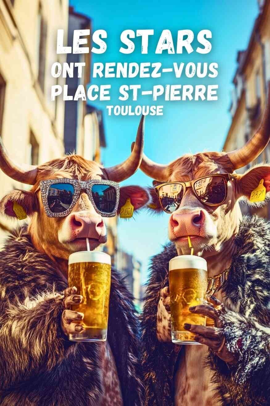 Poster Tolosa - Place Saint Pierre