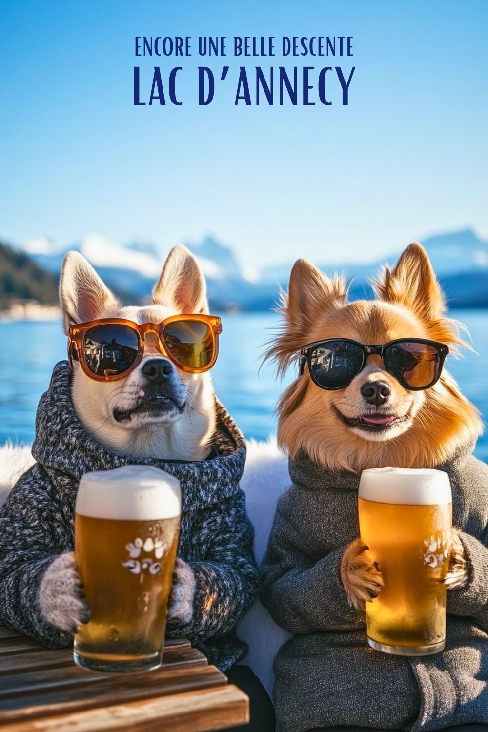 Affiche Annecy - Encore une belle descente