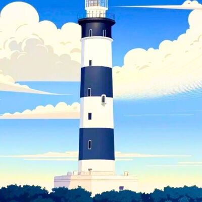 Poster del faro di Chassiron – Île d’Oléron